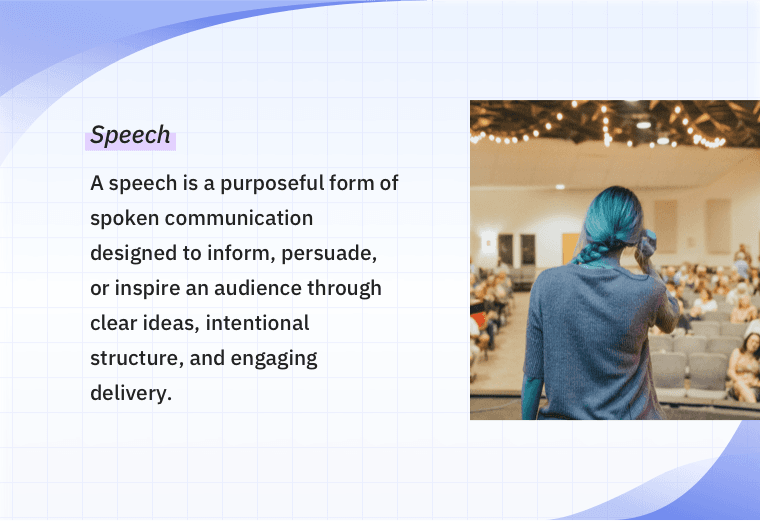 speech
