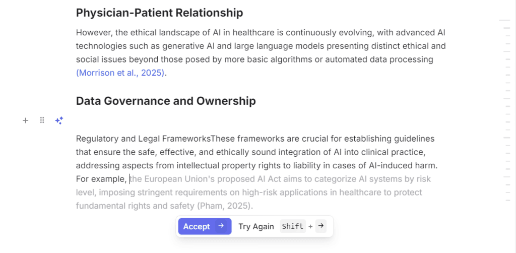 Jenni AI: Autocomplete Writing Assistance