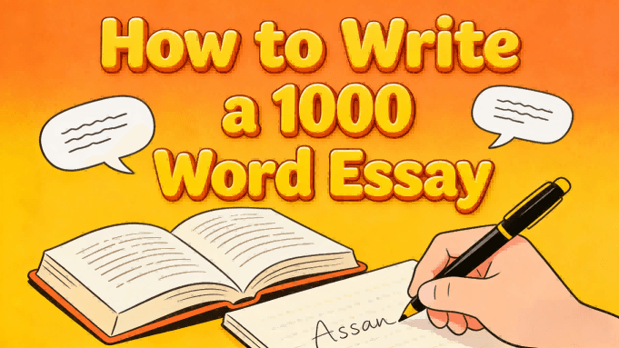 How to Write a 1000 Word Essay