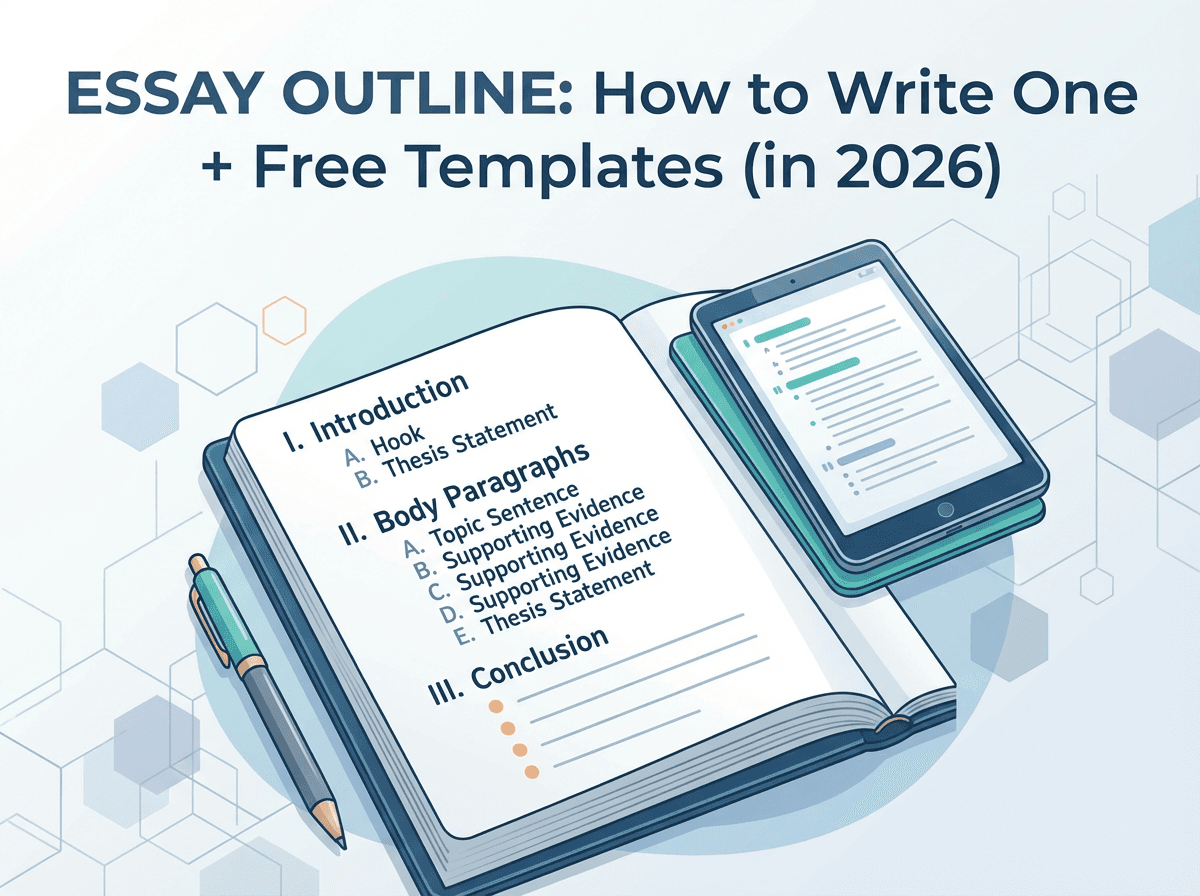 Essay Outline: How to Write One + Free Templates ( in 2026)