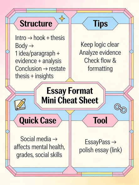 Standard Essay Format: The Complete Academic Guide for Students