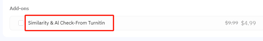Essaypass:Optional plagiarism and AI check