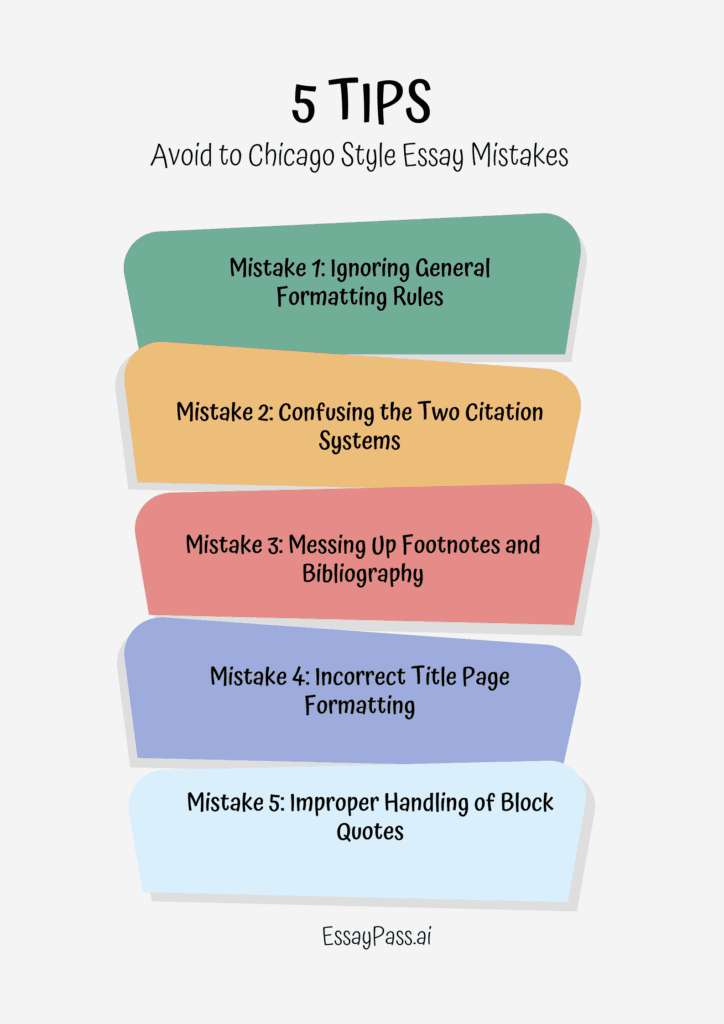 5 Common Chicago Style Essay Mistakes to Avoid