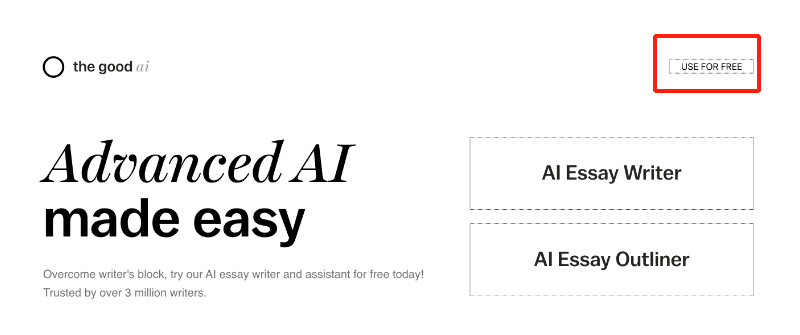 The-Good-AI:Free but limited