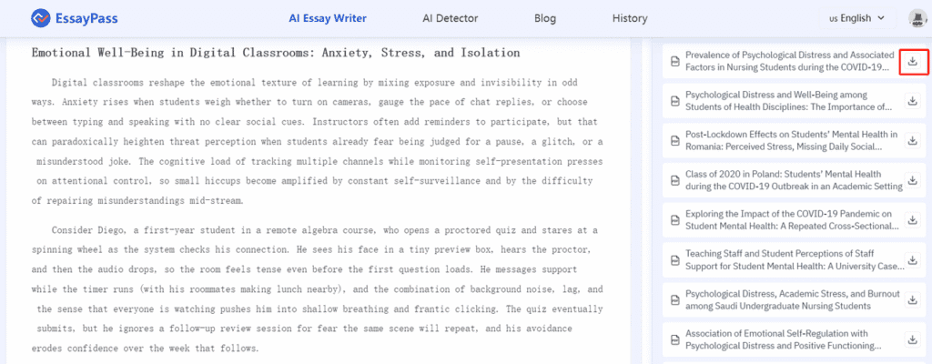 Essaypass:Downloadable references PDFs