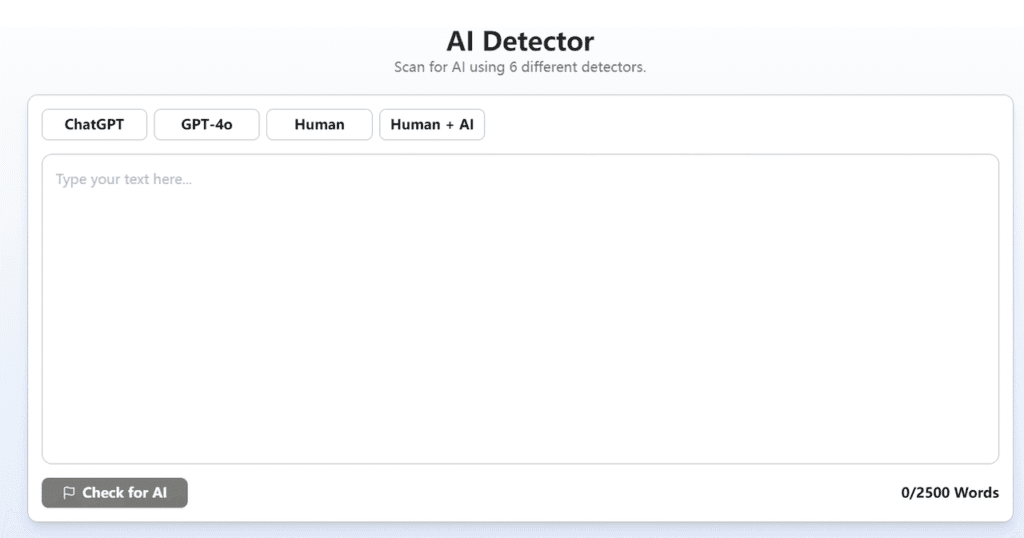 The-Good-AI:AI Detection