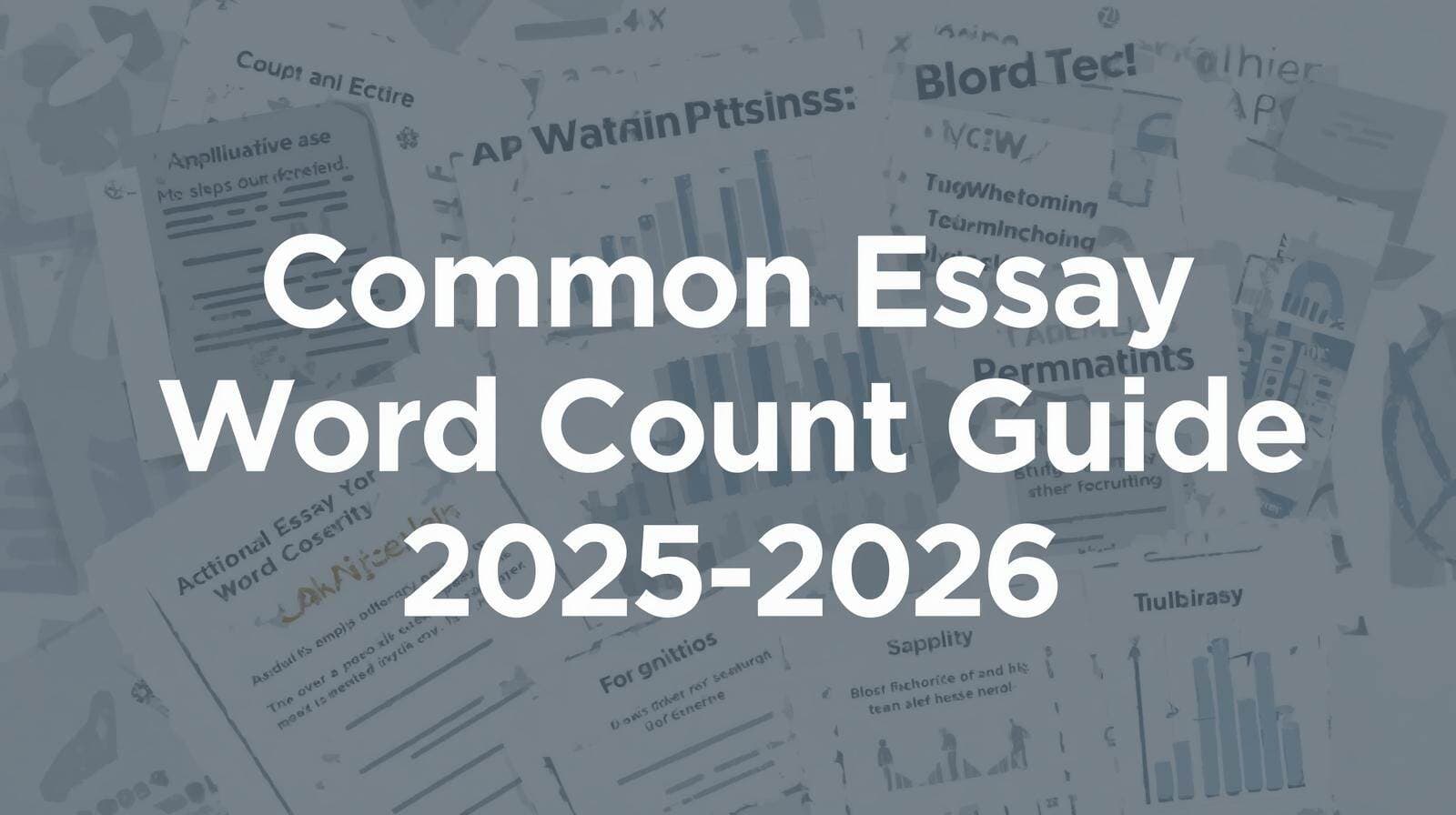 Common App Essay Word Count Guide 2025-2026