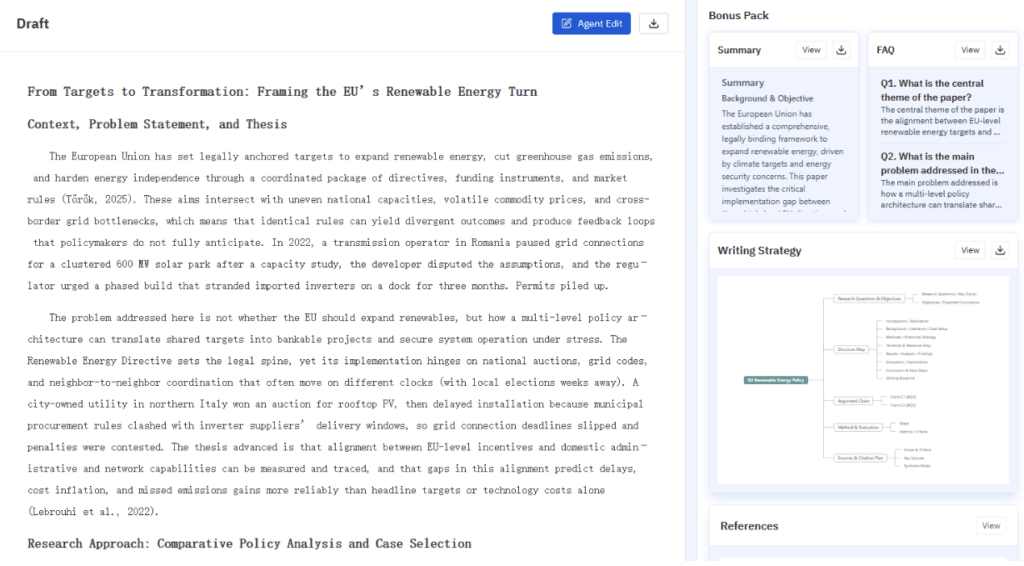 Essaypass:Deliverables