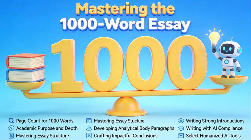 Mastering 1000 words essay