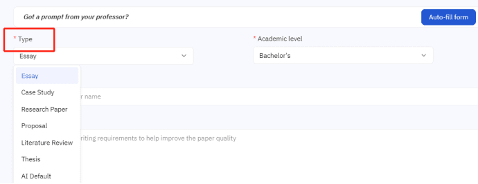 Essaypass:Different essay types
