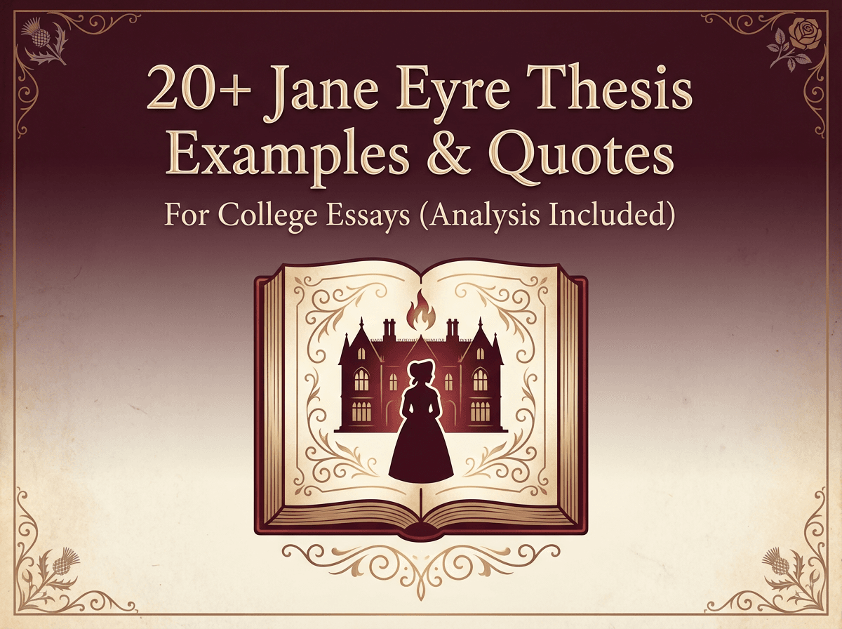 Jane Eyre Thesis Statements (With Analysis) in 2026