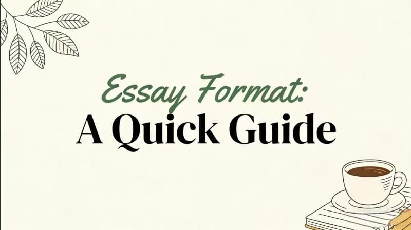 Essay Format: A Quick Guide
