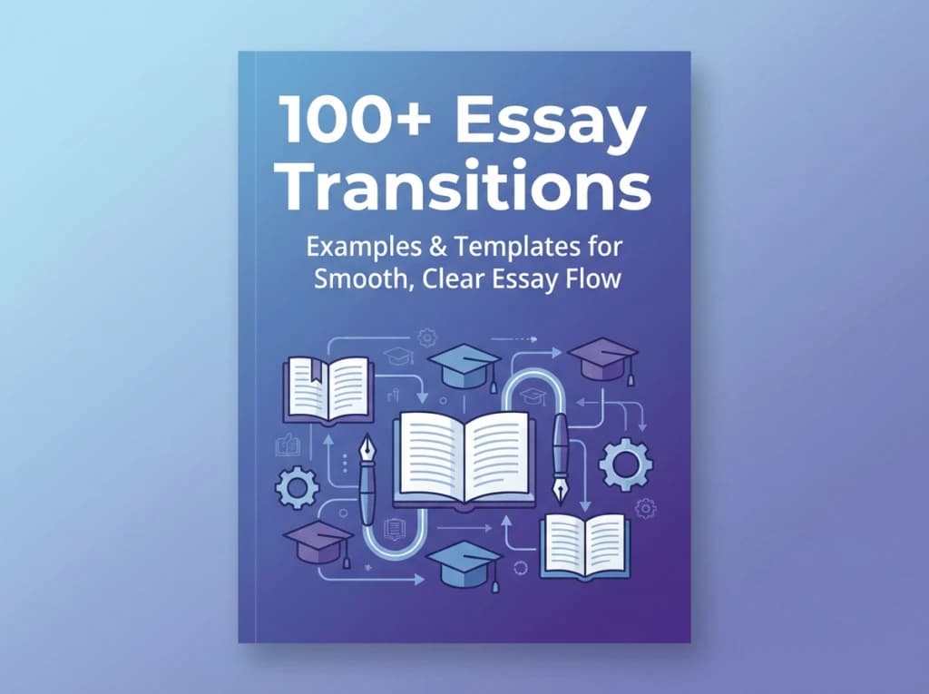 100+ Essay Transitions: Examples & Templates