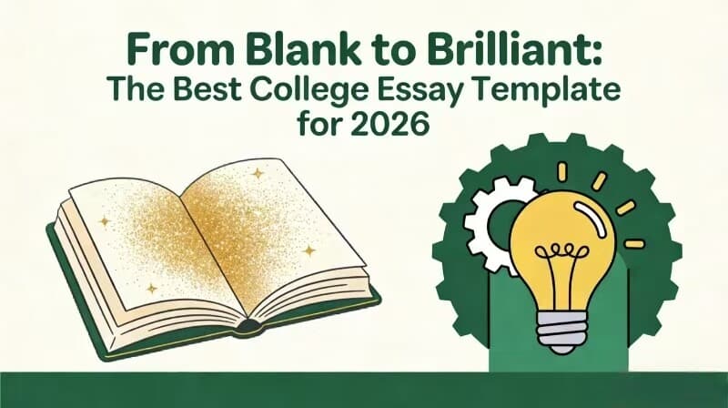 From Blank to Brilliant: The Best College Essay Template for 2026
