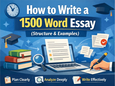 How to Write a 1500 Word Essay (Structure & Examples)