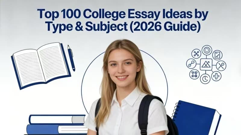 Top 100 College Essay Ideas by Type & Subject (2026 Guide)